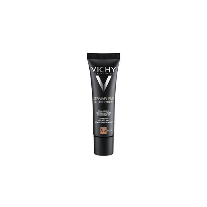 Vichy Dermablend 3D Correction Fondotinta Correttore Pelle Grassa Tonalità 55 Bronze 30ml - Vichy Vichy Dermablend 3D Correction Fondotinta Correttore Pelle Grassa Tonalità 55 Bronze 30ml - Vichy