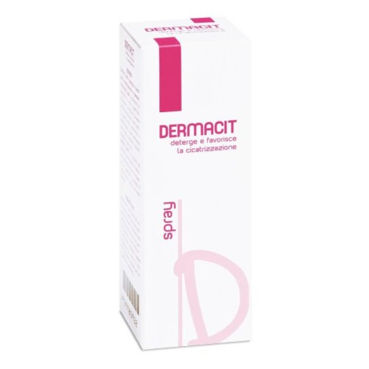 Dermacit Spray Dispositivo Medico Cicatrizzante con Acido Ialuronico per Ferite e Abrasioni 40ml - Dermacit