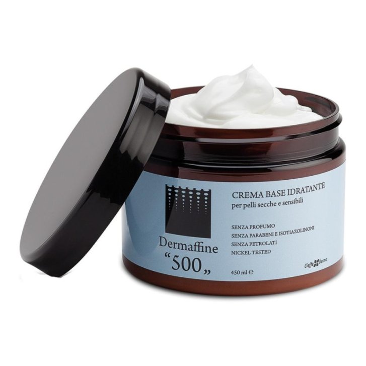Dermaffine 500 Crema Base Idratante per Pelli Secche e Sensibili 450ml - Cieffe Derma Dermaffine 500 Crema Base Idratante per Pelli Secche e Sensibili 450ml - Cieffe Derma
