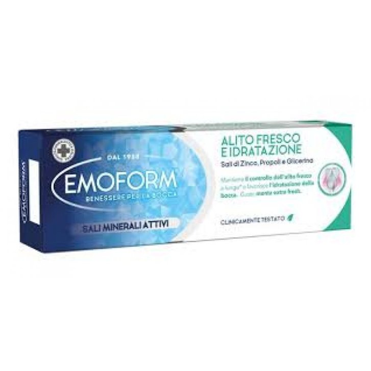 Emoform Alito Fresco e Idratazione Dentifricio Quotidiano Senza SLS 75ml - Emoform