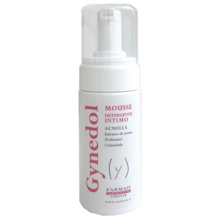 Gynedol Mousse Detergente Intimo con Acmella Calendula e Aloe 100ml - Gynedol