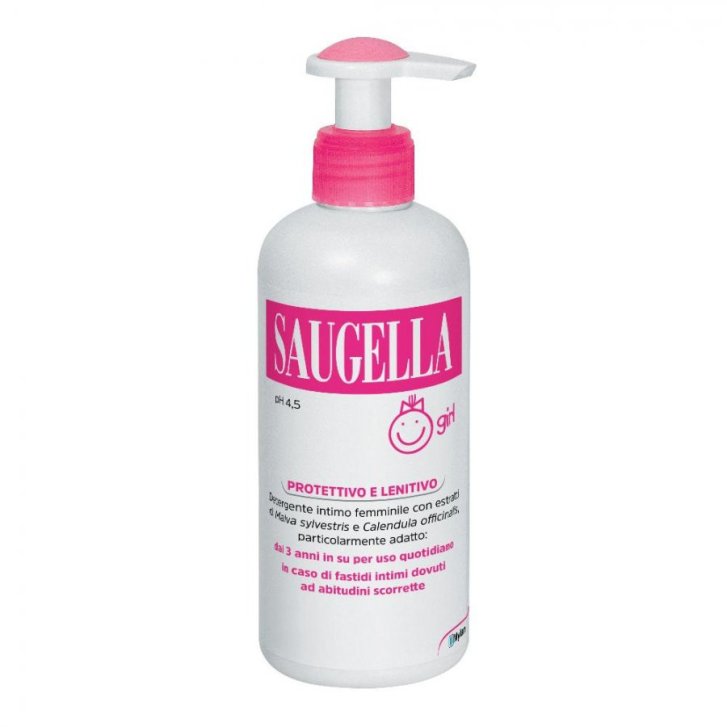 Saugella Girl Detergente Intimo Delicato pH Neutro per Bambine 200ml - Saugella