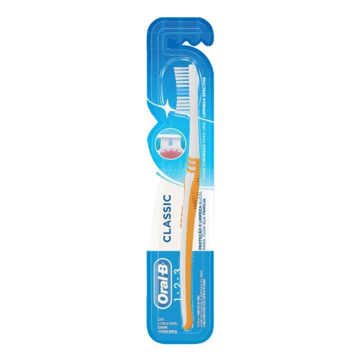 Oral-B Classic Care Spazzolino Manuale Setole Medie Testina 40 1 Pezzo - Oral-B