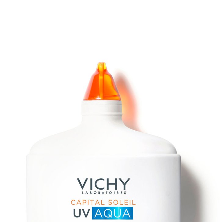 Capital Soleil UV Aqua Fluido Solare Colorato SPF50 Contorno Occhi Idratante 24h Tonalità Light 50ml - Vichy