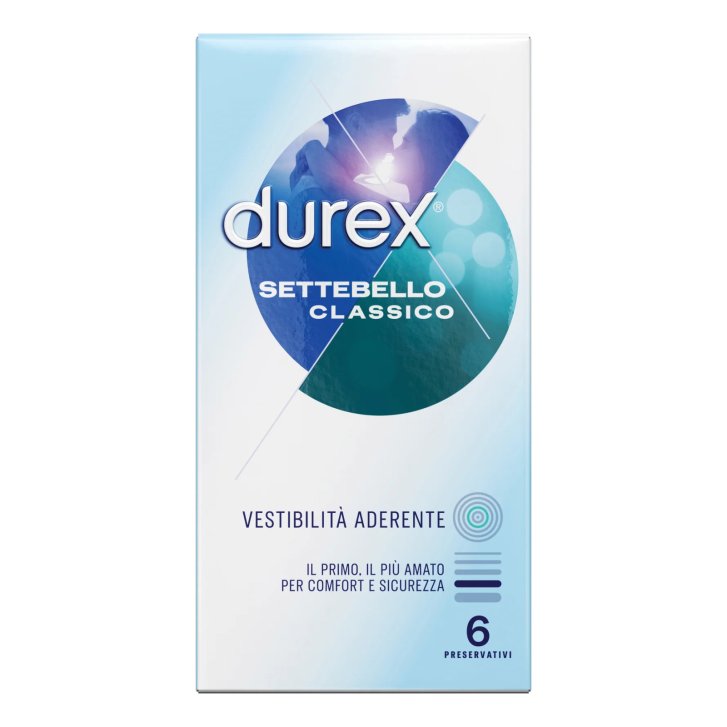 Settebello Classico Profilattici Vestibilità Aderente 6 Pezzi - Durex