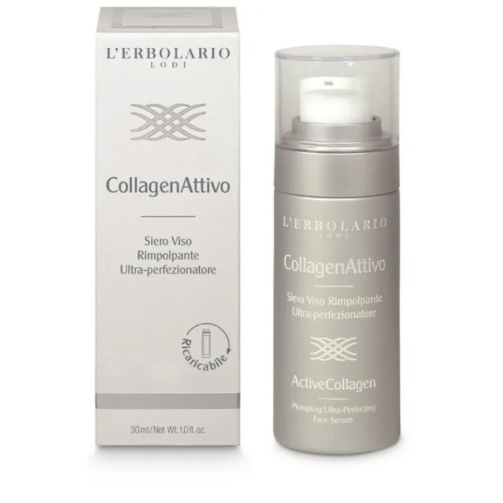 CollagenAttivo Siero Viso Rimpolpante Antietà con Collagene Biomimetico e Acido Ialuronico 30 ml - L\'Erbolario