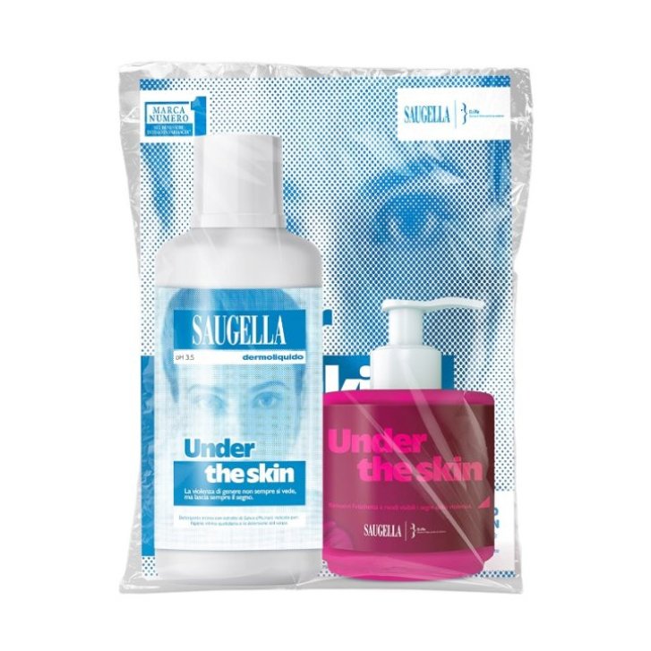 Saugella Under the Skin Detergente Intimo Donna con Estratto di Salvia 500ml + 150ml - Saugella