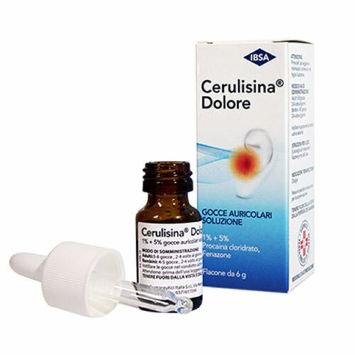 Cerulisina Dolore Gocce Auricolari Soluzione per Otalgie 6g - IBSA Farmaceutici