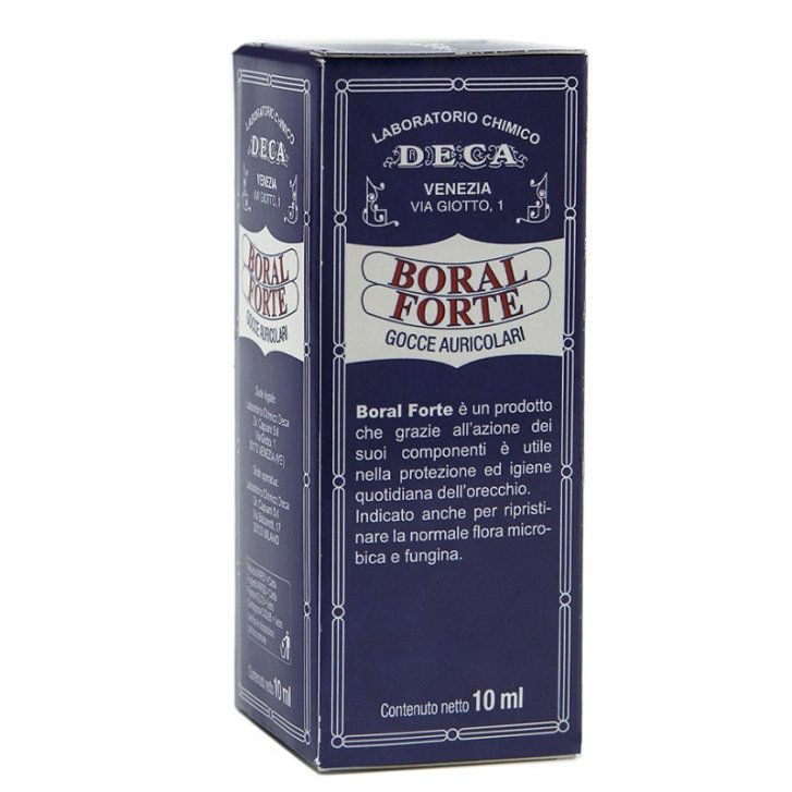 Boral Forte Gocce Auricolari Igiene e Protezione Orecchio 10ml - Deca Laboratorio Chimico