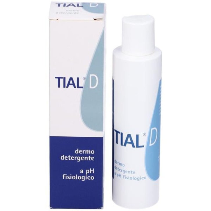 Tial D Dermodetergente Fluido Viso e Corpo per Pelli Sensibili con Acido Ialuronico e Vitamine 250ml - Perfarma D.P. Srl