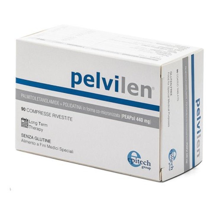 Pelvilen Integratore Palmitoiletanolamide e Polidatina Senza Glutine 90 Compresse - Epitech