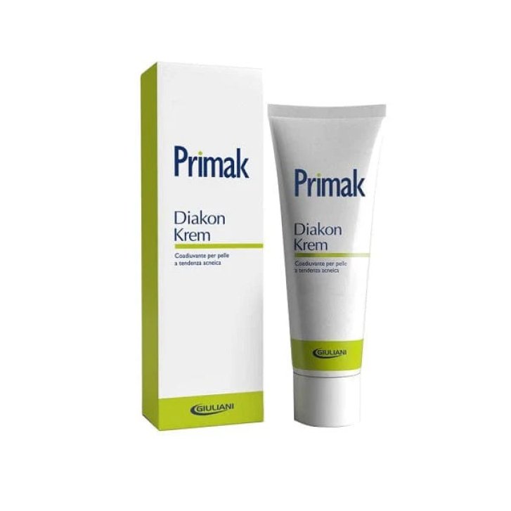 Primak Diakon Krem Crema Viso per Pelle Acneica Normalizzante e Idratante 30ml - Giuliani