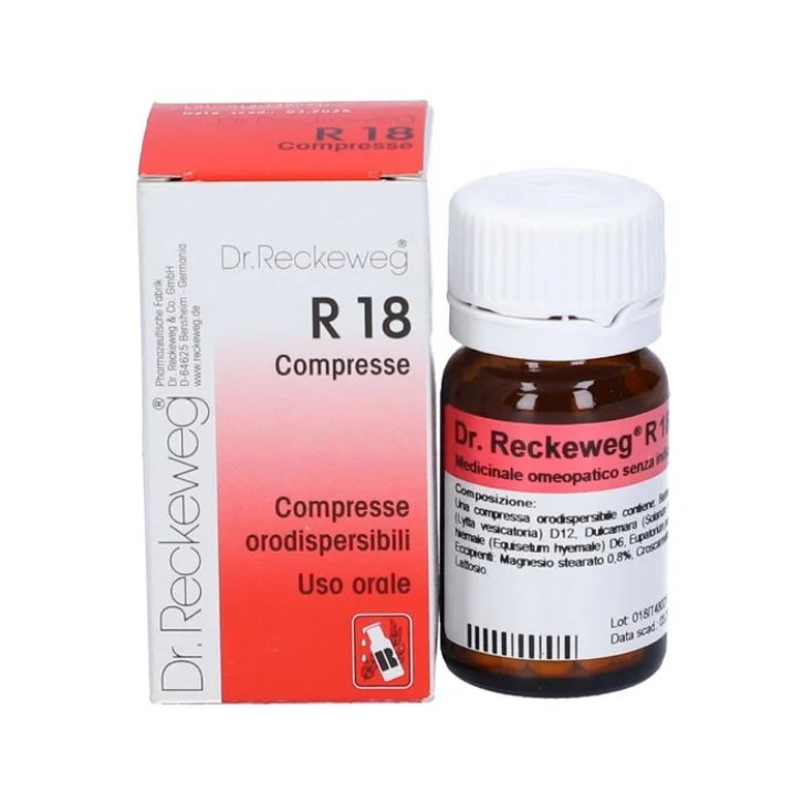 Reckeweg R18 Rimedio Omeopatico Vie Urinarie Compresse Orodispersibili 100 Compresse - Dr. Reckeweg Reckeweg R18 Rimedio Omeopatico Vie Urinarie Compresse Orodispersibili 100 Compresse - Dr. Reckeweg