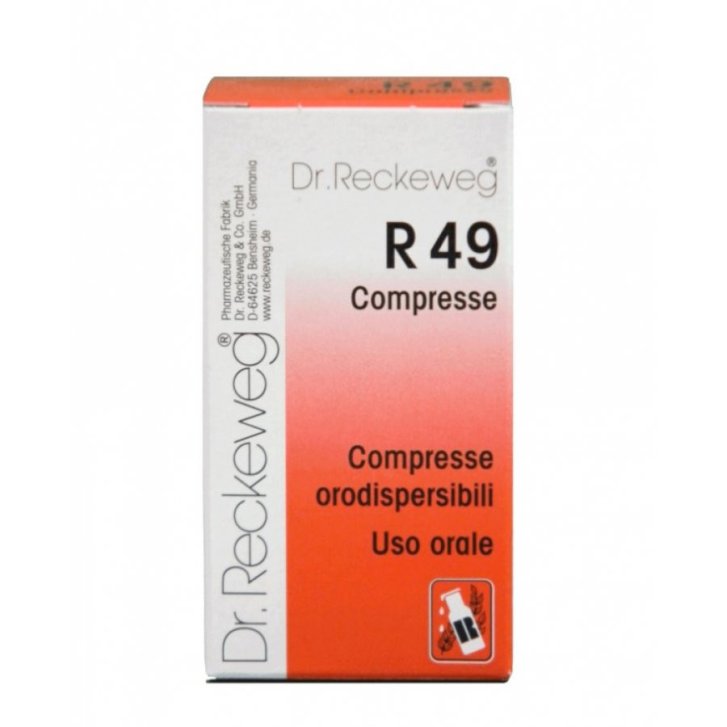 Dr. Reckeweg R49 Rimedio Omeopatico per Sinusite Compresse Orodispersibili 100 Compresse 0,1g - Dr. Reckeweg