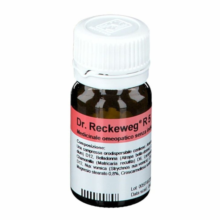 Reckeweg R5 Medicinale Omeopatico Gastrite Dispepsia Compresse Orodispersibili 100 Compresse - Dr. Reckeweg