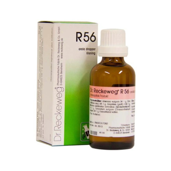 Reckeweg R56 Farmaco Omeopatico Gocce per Vermi e Parassitosi 22ml - Dr. Reckeweg