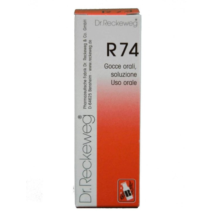 Reckeweg R74 Medicinale Omeopatico Gocce Orali Insufficienza Urinaria 22ml - Dr. Reckeweg