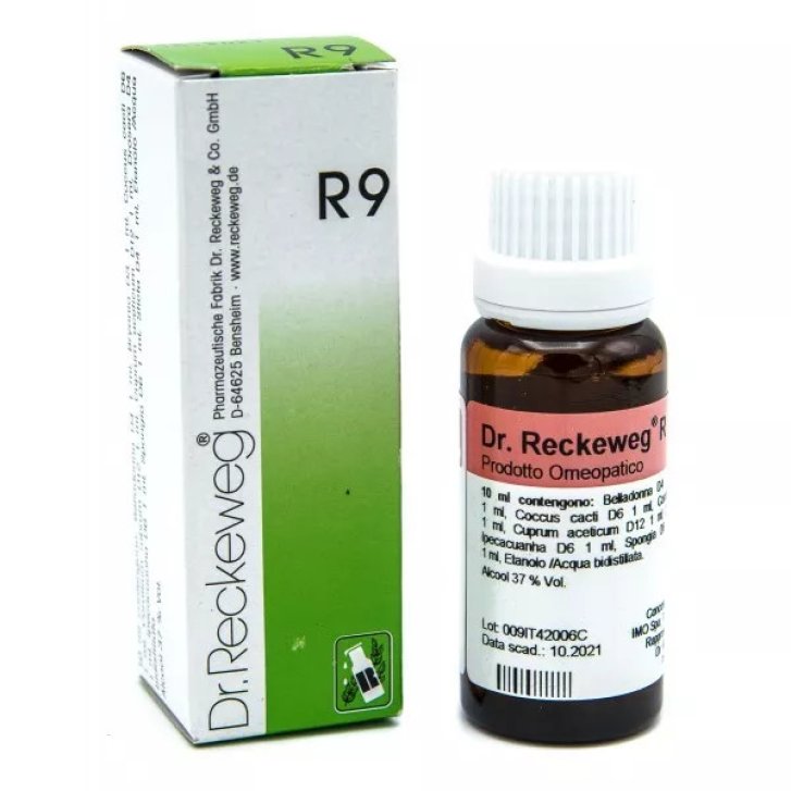 Reckeweg R9 Medicinale Omeopatico Gocce per la Tosse 22ml - Dr. Reckeweg