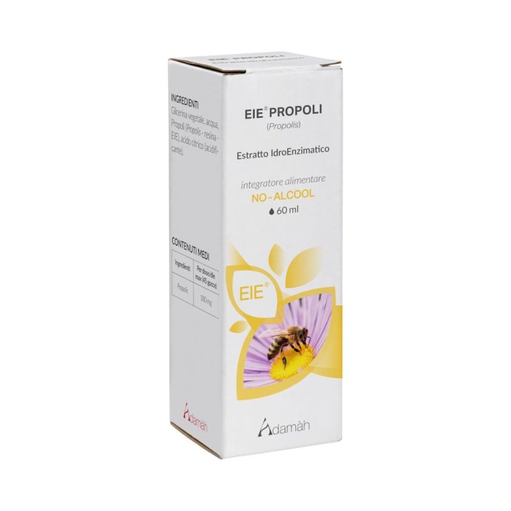 Propoli E.I.E. Integratore Estratto Idroenzimatico Difese Immunitarie e Vie Respiratorie Gocce 30 ml - ADAMAH Propoli E.I.E. Integratore Estratto Idroenzimatico Difese Immunitarie e Vie Respiratorie Gocce 30 ml - ADAMAH