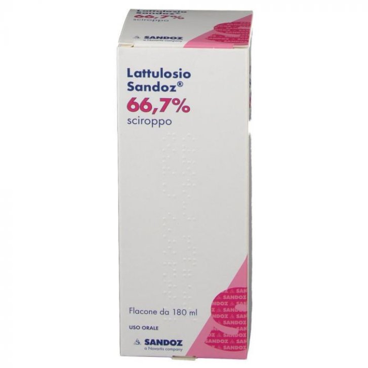Lattulosio Sandoz Sciroppo Lassativo per Stitichezza Occasionale 180 ml - Sandoz