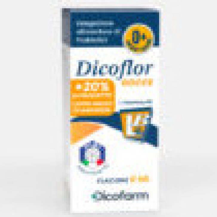 Dicoflor Gocce Integratore Probiotici Fermenti Lattici Senza Glutine 6ml - Dicofarm