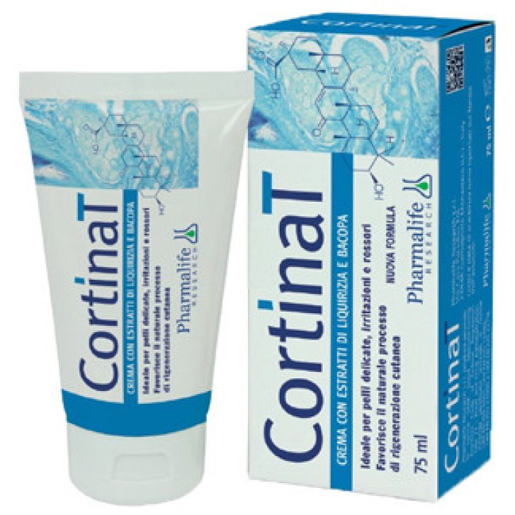 Cortinat Crema Sollievo Lenitiva con Liquirizia e Bacopa per Pelli Sensibili 75ml - Pharmalife Research