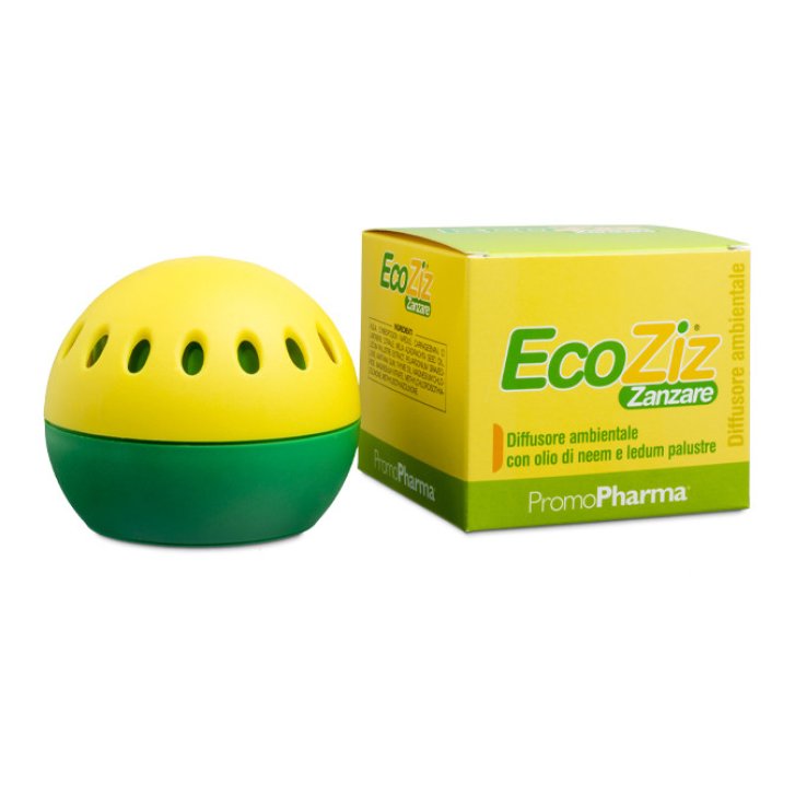 EcoZiz Diffusore Ambiente Antizanzare contro Zanzare e Zanzare Tigre 45 Giorni 150 ml - PromoPharma