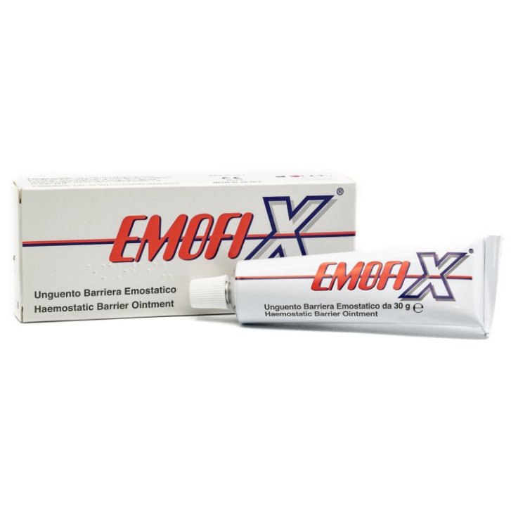 Emofix Unguento Emostatico Barriera per Epistassi e Ferite Cutanee 30 g - DMG Italia