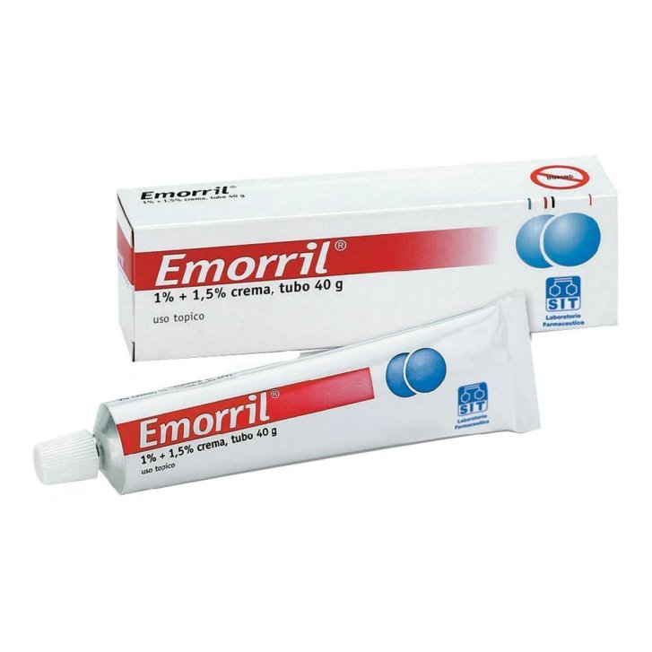 Emorril Crema Rettale per Emorroidi con Idrocortisone e Lidocaina 40g - EMORRIL
