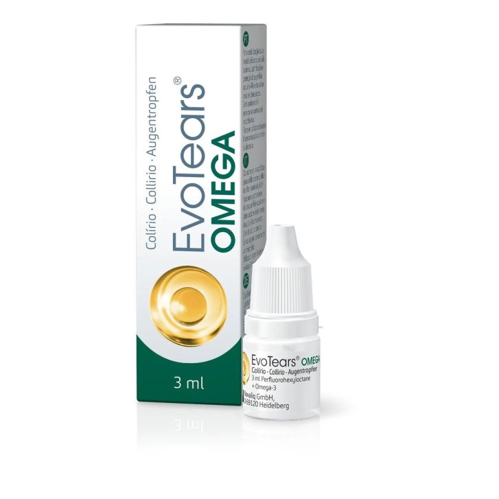EvoTears Omega Collirio Oftalmico Occhio Secco con Omega-3 senza Conservanti 3 ml - Ursapharm