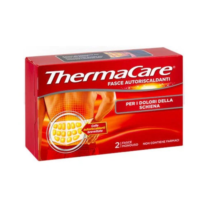 ThermaCare Fascia Autoriscaldante per Dolori alla Schiena Dispositivo Medico 2 Pezzi - ThermaCare