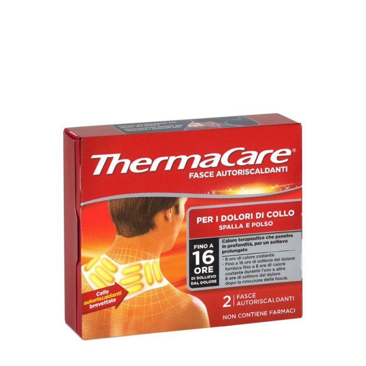 ThermaCare Fasce Autoriscaldanti Dispositivo Medico per Dolori Collo Spalla e Polso 2 Pezzi - ThermaCare