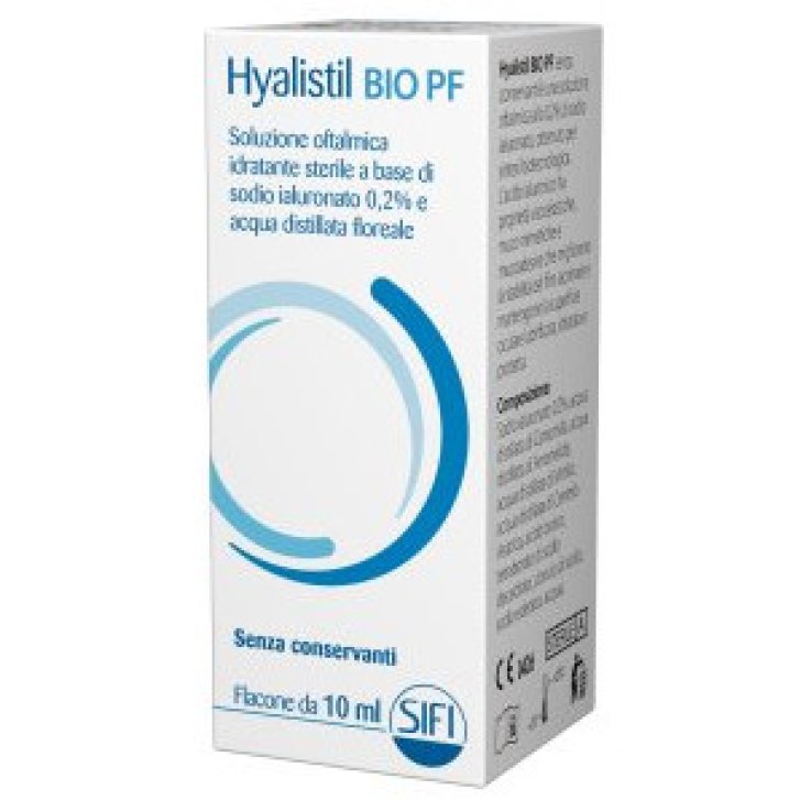 Hyalistil BIO PF Gocce Oculari Senza Conservanti Sodio Ialuronato 0,2% 10ml - Hyalistil