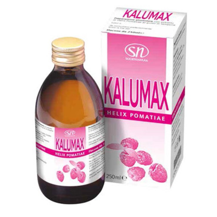 Kalumax Sciroppo Complemento Alimentare Estratto di Helix Pomatiae Gusto Lampone 125ml - Kalumax