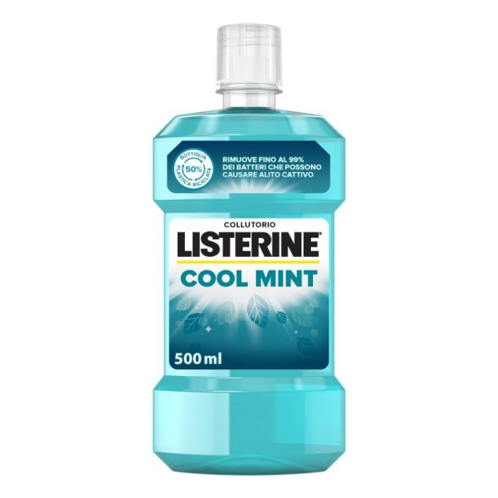 Listerine Coolmint Collutorio Antibatterico Protezione 24h 500ml - Listerine
