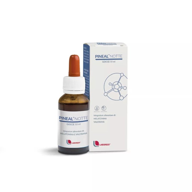 Pineal Notte Integratore Sonno Gocce con Melatonina e Valeriana Senza Glutine e Lattosio 50ml - Laborest