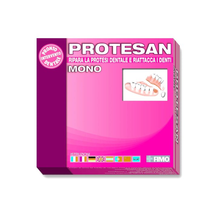 Protesan Mono Kit Riparazione Protesi Dentale Monodose Dispositivo Medico - Fimo