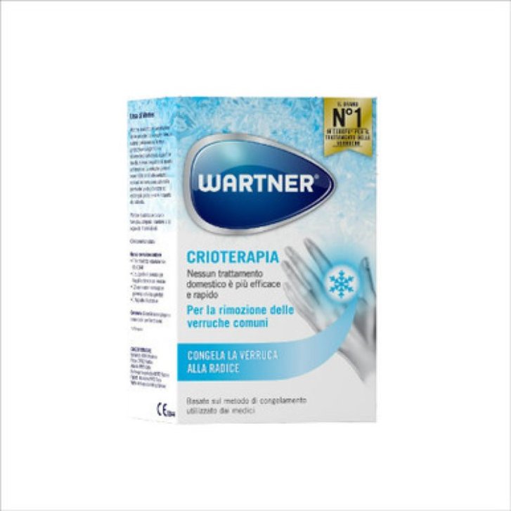 Wartner Spray Crioterapia per Rimozione Verruche Mani e Piedi 12 Applicazioni 50ml - Wartner