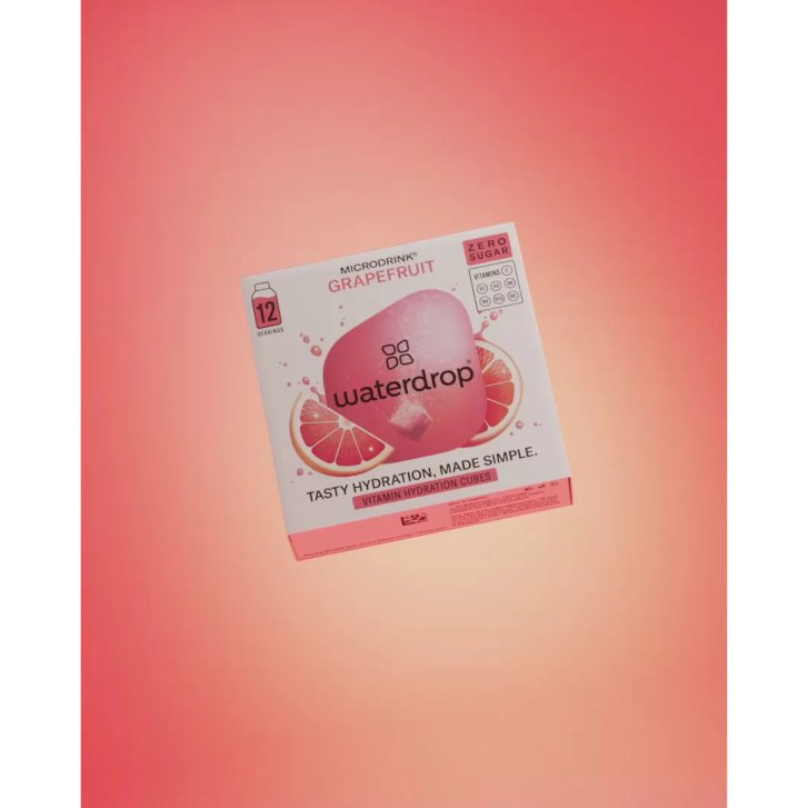 Waterdrop Microdrink Integratore Idratazione Cubetti Effervescenti Gusto Pompelmo 12 Cubetti - Waterdrop