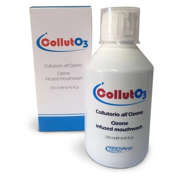 CollutO3 Collutorio all\'Ozono Senza Alcool per Igiene Orale 250ml - Innovares