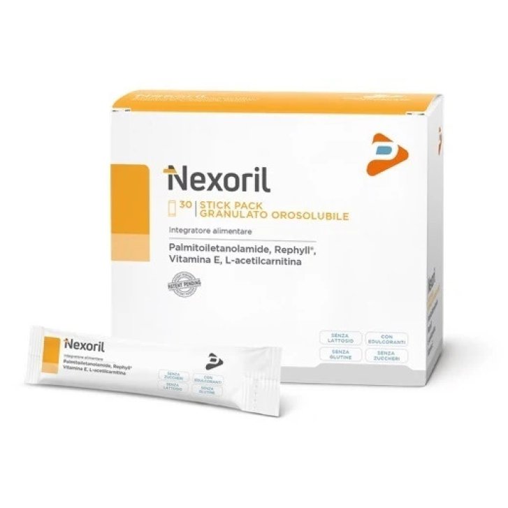 Nexoril Integratore con PEA L-Acetilcarnitina e Vitamina E 30 Stick Pack - Pharma Line