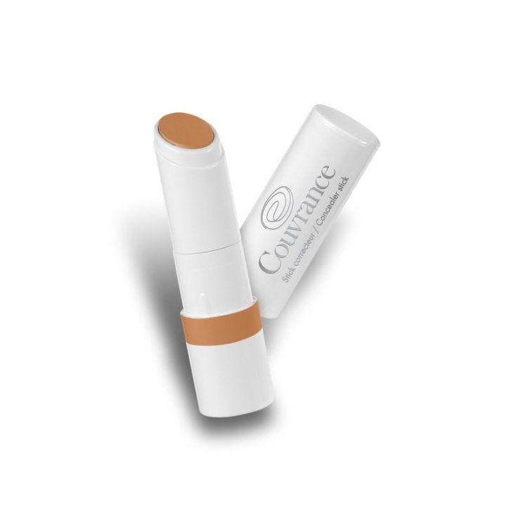Couvrance Stick Correttore Corallo Alto Potere Coprente SPF 30 per Pelli Sensibili 3g - Avene
