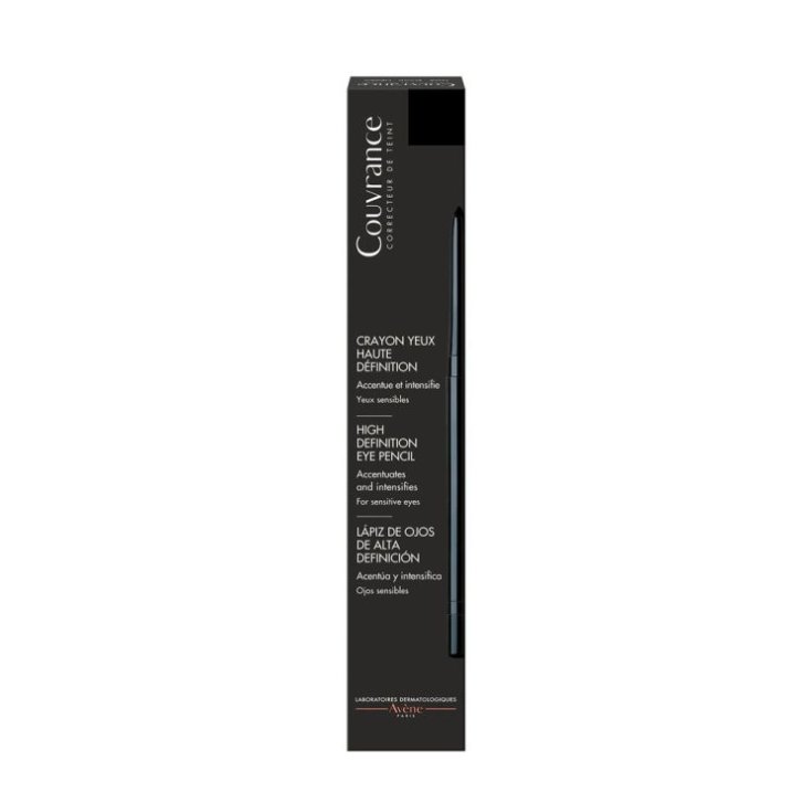 Avene Couvrance Matita Occhi Alta Definizione Nera Resistente all\'Acqua per Occhi Sensibili 0,3g - Avène