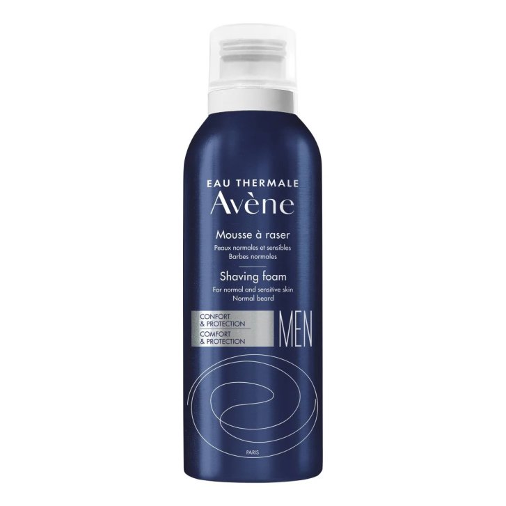 Avène Homme Schiuma da Barba per Pelli Sensibili Senza Alcol 200ml - Avène