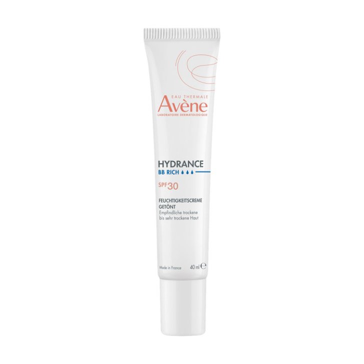 Avène Hydrance BB Ricca Crema Idratante Colorata SPF 30 Vellutata Pelli Secche 40ml - Avène
