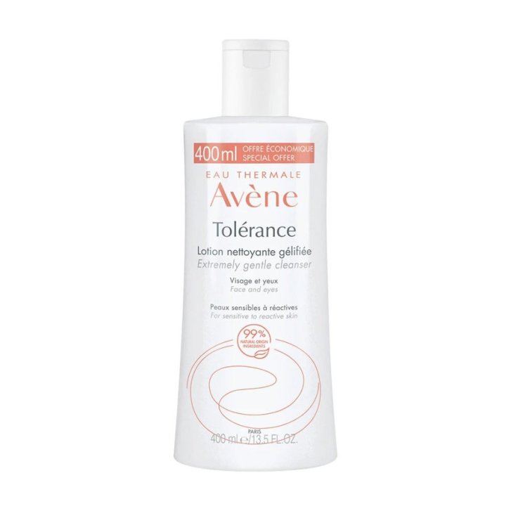 Avène Tolérance Lozione Detergente in Gel Struccante Viso Occhi Labbra Pelli Sensibili 400ml - Avène