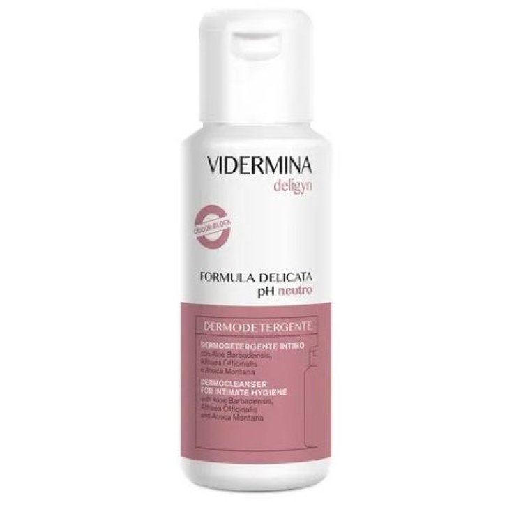 Vidermina Deligyn Detergente Intimo pH Neutro Lenitivo per Pelli Sensibili 300 ml - Vidermina