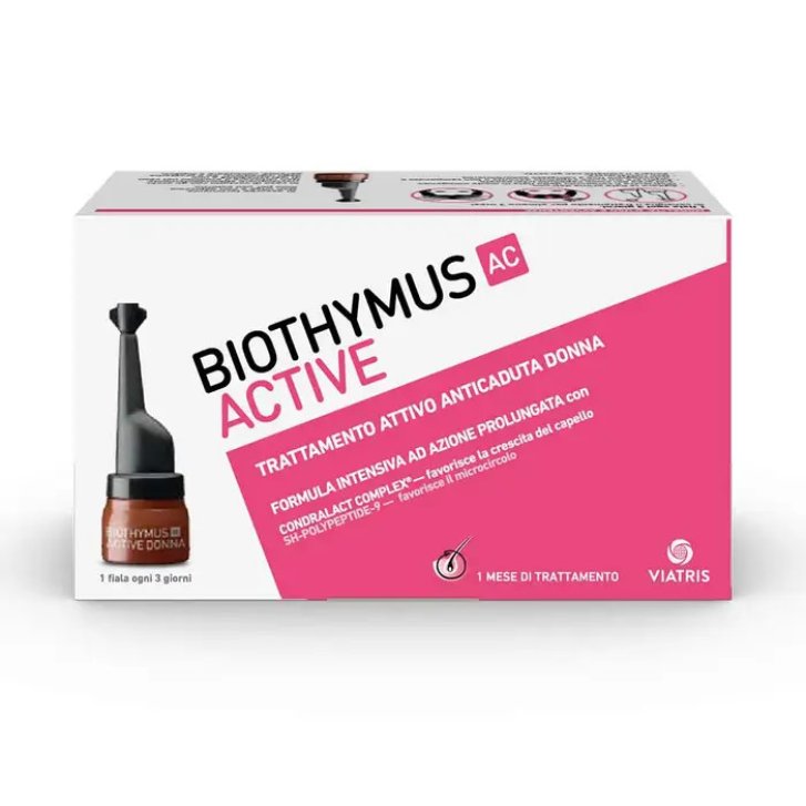 Biothymus AC Active Trattamento Anticaduta Donna 10 Fiale da 3,5 ml - Biothymus