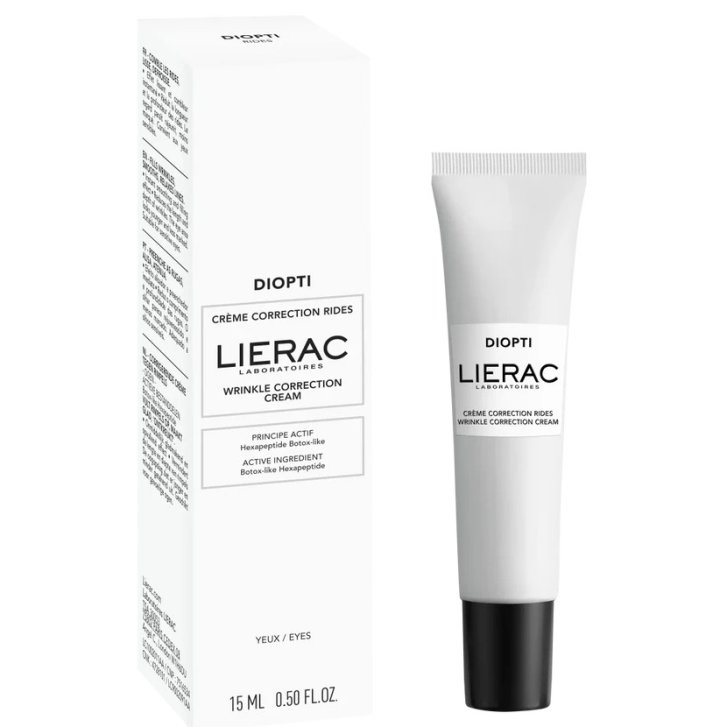 Diopti Crema Contorno Occhi Correzione Rughe Levigante e Rimpolpante 15 ml - Lierac