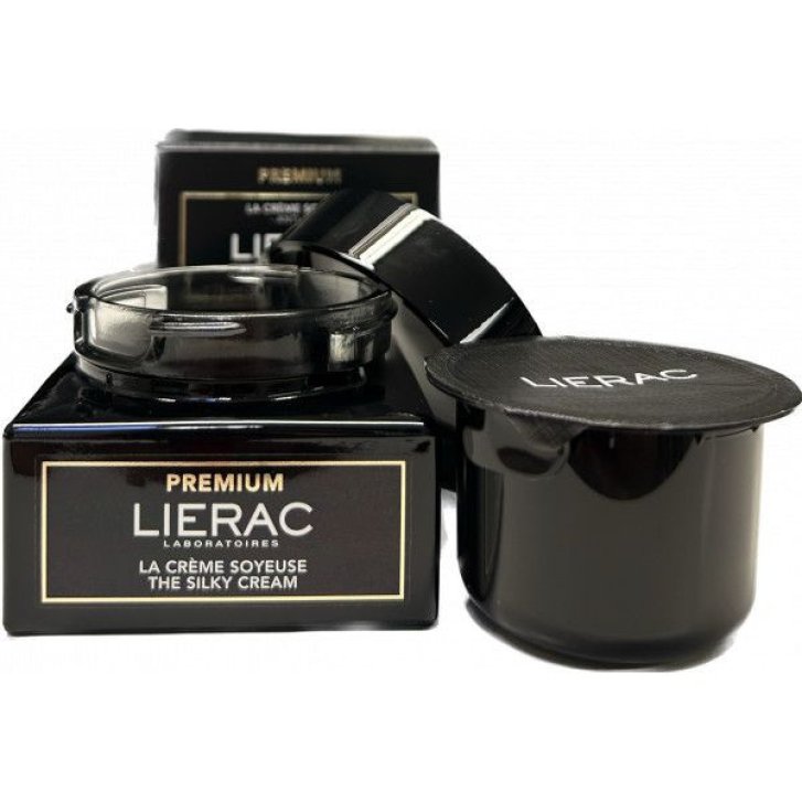 Lierac Premium La Crème Soyeuse Crema Viso Leggera Anti-Età Ricarica per Pelli Normali e Miste 50ml - Lierac